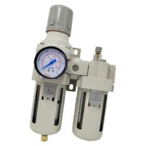 Kobmax 19.05Mm(3/4") Air Filter Regulator & Lubricator Combination With Guage Kx-Ac4010-06