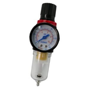 Kobmax 6.35Mm(1/4") Air Filter Regulator With Guage Kx-Afr-2000