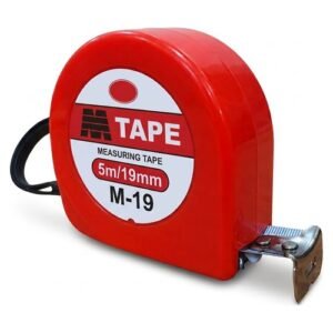 Alternative view of M-Tape Stainless Steel Measuring Tape Red