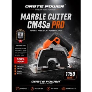 Alternative view of Grate Power 4 Inch 1150W Marble Cutter 110Mm Gpmc4sa