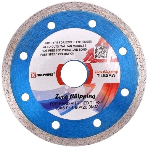 Xtra Power 4 Inch Rim Diamond Saw Blade 110Mm Zero Chipping — Xtra Power Diamond Saw Blades