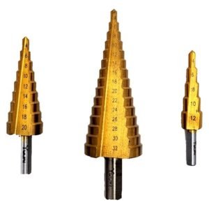 Yuri 3 Pieces Step Drill Bit Set