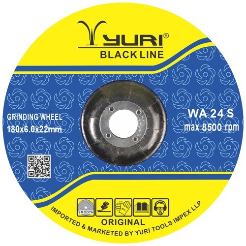 Yuri Black Dc Wheel 6Mm Blackline