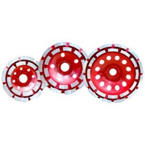 Alternative view of Yuri 5 Inch Diamond Cup Wheel Seg 125Mm Double Row 111