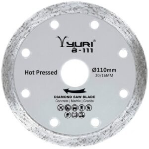 Yuri 4 Inch Rim Diamond Saw Blade 110Mm B-111 — Yuri Diamond Saw Blades