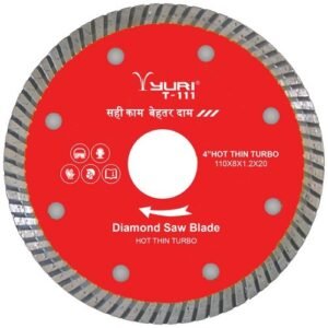 Yuri 4 Inch Thin Turbo Diamond Saw Blade 110Mm T-111 — Yuri All Products