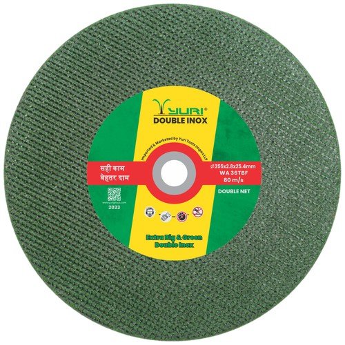 Yuri Double Net Green Cut Off Wheel Double Inox