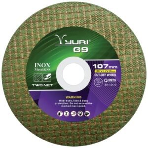 Yuri Double Net Green Cut Off Wheel G9