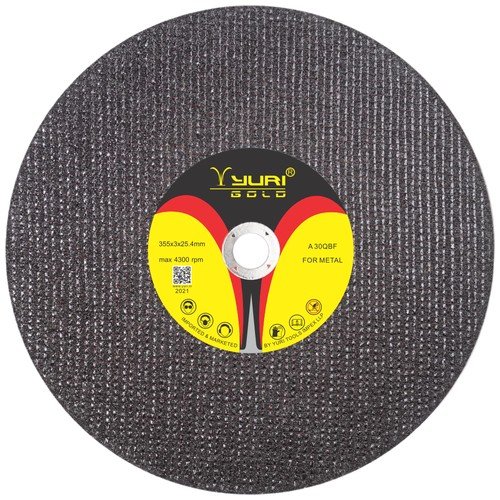 Yuri Double Net Black Cut Off Wheel Gold