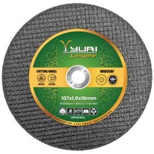 Yuri Double Net Black Cut Off Wheel Longlife
