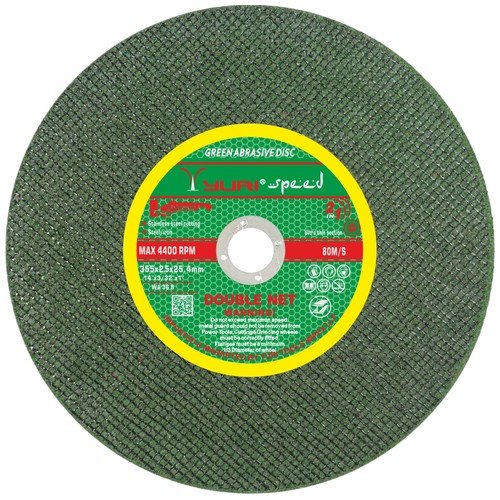 Yuri Double Net Green Cut Off Wheel Speed