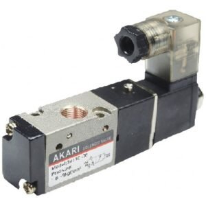 Akari 3 Port 2 Position 3.17Mm(1/8") Single Solenoid Valve 3V-110-06  3V Series