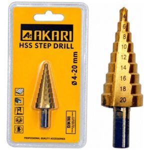 Akari Step Drill Bit 32Mm — Akari Drilling Bits & Chisels
