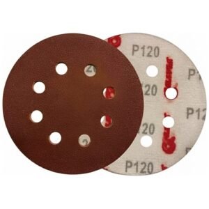 Alpha 5 Inch Sand Paper With Velcro 125Mm