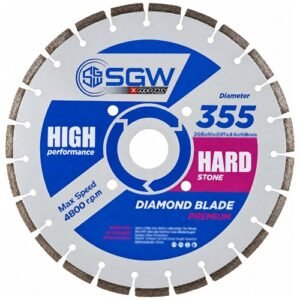 Sgw 14 Inch 23 Seg Diamond Saw Blade 355Mm Hard Stone — Sgw Diamond Saw Blades