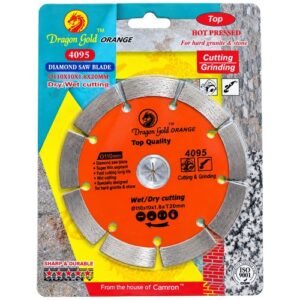 Alternative view of Dragon Gold 4 Inch 9 Seg Diamond Saw Blade 110Mm Wet/Dry Cutting 4095