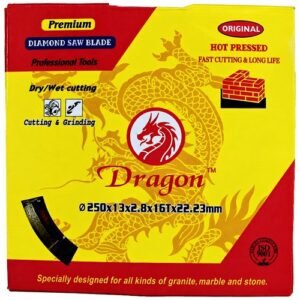 Alternative view of Dragon 10 Inch 16 Seg Diamond Saw Blade 250Mm