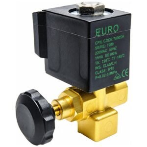Akari 6.35Mm(1/4") Steam Ironing Solenoid Valves Euro-Plus- Dl6K — Akari Air & Steam Flow Control Solutions