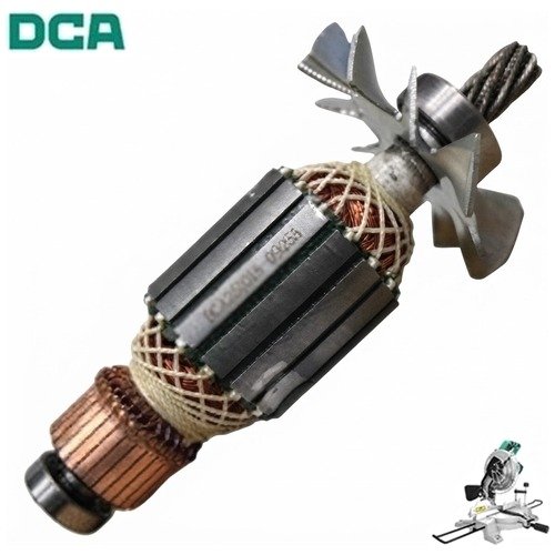 Dca Ajx09-255 Miter Saw 255Mm Armature — Dca Saw & Cutter's Spare Parts