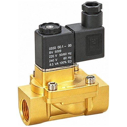 Akari 2 Port 2 Position 12.70Mm(1/2") Pilot Operated Single Acting Solenoid Valve With 9Mm Coil 2V-15 — Akari Air & Steam Fl…