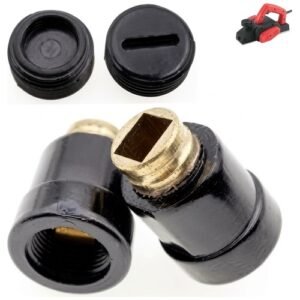 Red Elephant 2510 Wood Planer 82Mm Carbon Holder With Cap — Red Elephant Wood Planer's Spare Parts