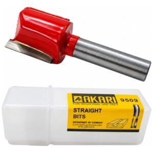 Akari Straight Router Bit 9509 8Mm Shank — Akari Router & Trimmer Bits