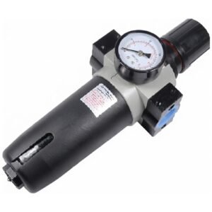 Akari 25.40Mm(1") Air Filter Regulator With Guage Ufr-08 Legris Type Series — Akari FRL Sets & Spares