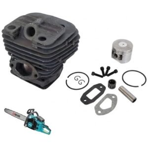 Akari Gasoline Chain Saw Cylinder Kit 58Cc — Akari Chain Saw's Spare Parts