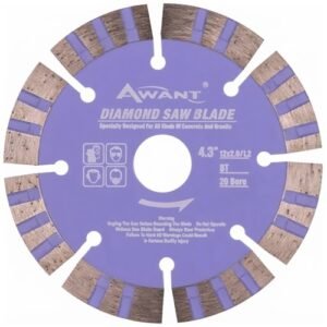 Alternative view of Awant 4 Inch 8 Seg Diamond Saw Blade 110Mm Supermo