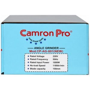 Camron Pro 4 Inch Angle Grinder 1000W 100Mm Cpag801New - Image 3