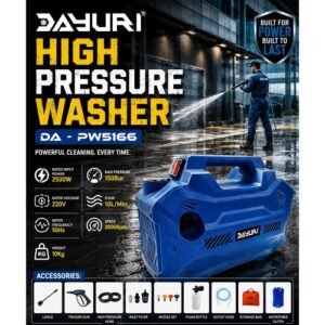 Dayuri 2500W Pressure Washer 150Bar Da-Pw5166