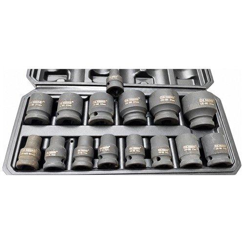 De Neers 1/2'' Square Drive 15 Pieces Impact Hex Socket Set Imp-Dn-15M - Image 3