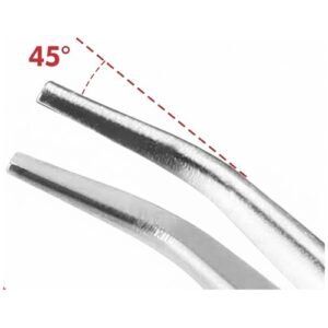 Alternative view of De Neers Long Needle Bent Nose Mini Plier