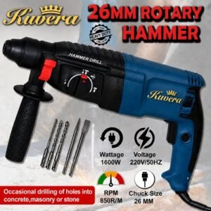 Alternative view of Kuvera 1600W Rotary Hammer 26Mm Kuv 226