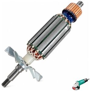 Grate Power Pd100D Angle Grinder 100Mm Armature — Grate Power Grinder's Spare Parts