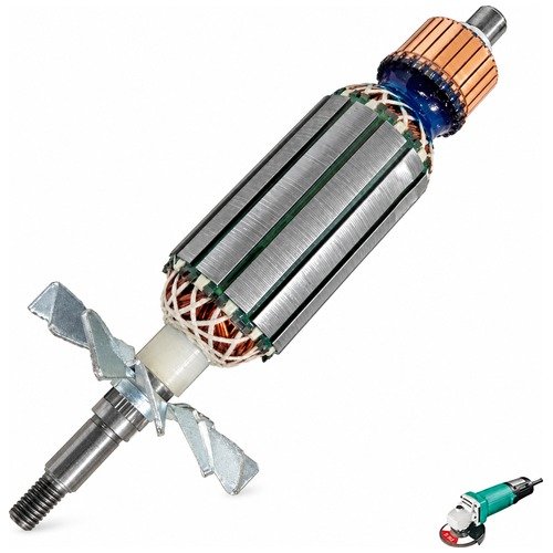 Grate Power Pd100D Angle Grinder 100Mm Armature — Grate Power Grinder's Spare Parts