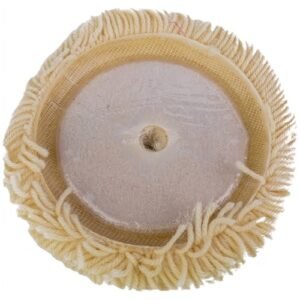 Alternative view of Red Elephant 7 Inch Woolen Buff Wheel 180Mm Heavy