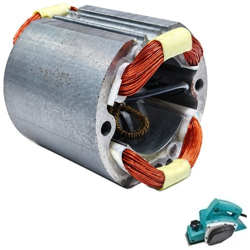 Shivisha 1900B Wood Planer 82Mm Stator — Shivisha Wood Planer's Spare Parts