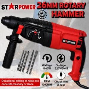 Alternative view of Starpower 1600W Rotary Hammer 26Mm 2-26