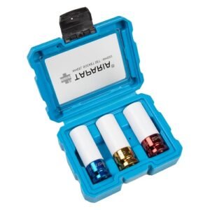 Taparia 1/2'' Square Drive 3 Pieces Wheel Socket Set WHSS 3
