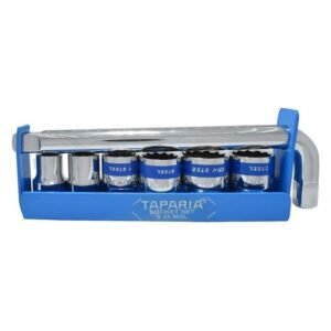 Taparia 1/2'' Square Drive 7 Pieces Bihex Socket Set S-31MXL