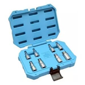 Taparia 1/2'' Square Drive 8 Pieces Allen Socket Set SBSH8