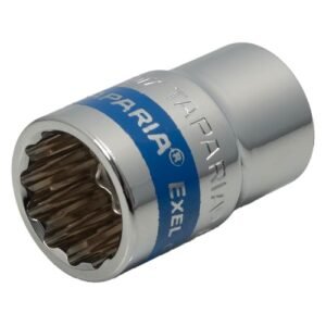 Taparia 1/2'' Square Drive Bihex Socket