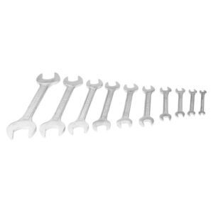 Taparia 10 Pieces Double Open End Spanner Set DEP 010