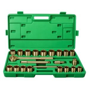 Taparia 3/4'' Square Drive 19 Pieces Bihex Socket Set Beryllium Copper