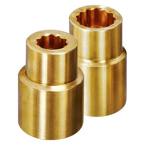 Taparia 3/4'' Square Drive Bihex Socket Aluminium Bronze