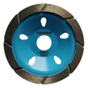 Taparia 4 Inch Diamond Cup Wheel Seg 100mm CWS4