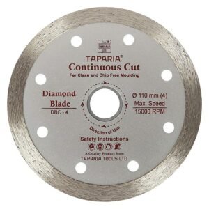 Taparia 4 Inch Rim Diamond Saw Blade 110mm DBC-4