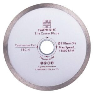 Taparia 4 Inch Rim Diamond Saw Blade 110mm TBC-4