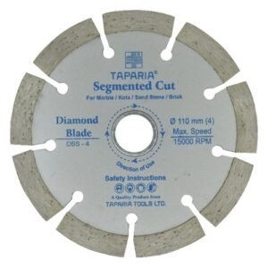 Taparia 4 Inch Segmented Diamond Saw Blade 110mm DBS-4